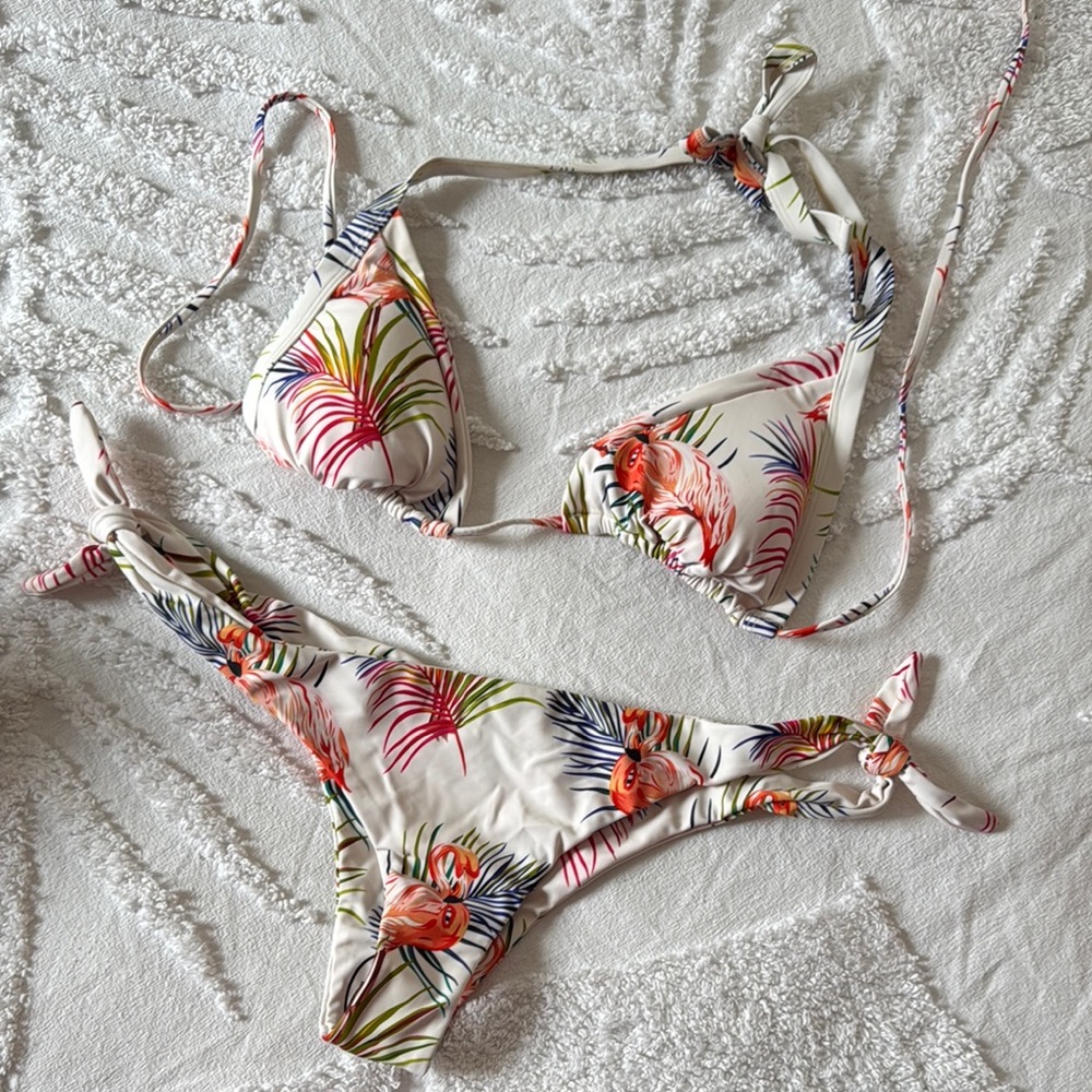 Tropical Flamingo 🦩 Bikini